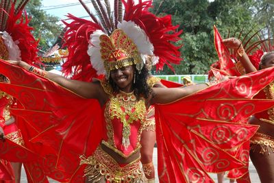 Tanzparade in der Karibik