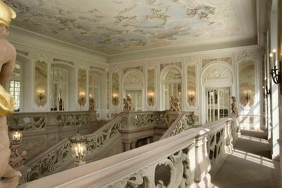 Treppe zum Rokokosaal Kurfürstliches Palais Trier