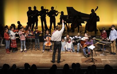 Rundfunksinfonieorchester Berlin gibt Kinderkonzert in Berlin
