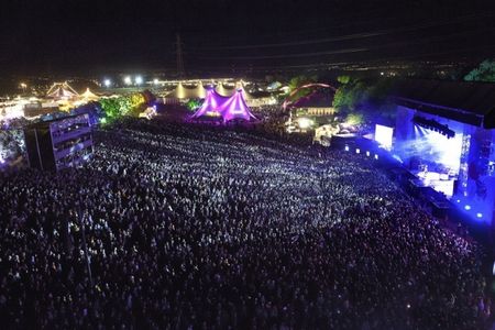 Paleo Festival-Atmosphaere in der Schweiz
