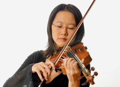 Andrea Kim spielt beim Kammerkonzert des hr-Sinfonieorchesters