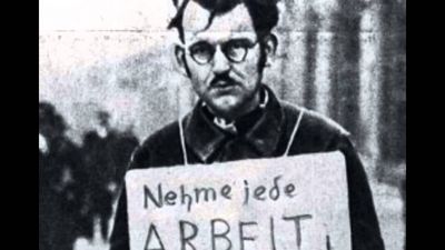 Duestere Zukunft. Nur etwa 20 Prozent bleiben wohlhabend, 80 Protent werden zur Unterschicht. Krieg und Elend sind nicht ausgeschlossen
