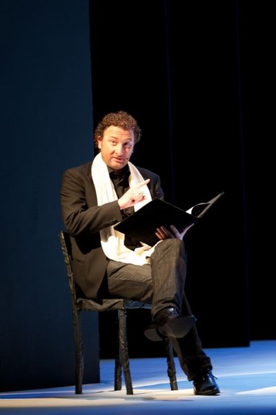 Stefan Wilkening als Erzaehler bei Paddington Baers Erstem Konzert in Muenchen