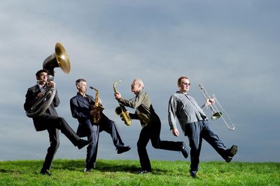Talking Horns machen gute Stimmung auf den Jazztagen Talking Horns machen gute Stimmung auf den Jazztagen