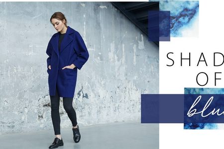 Styles in klassischen Blautoenen von LangerChen für den Herbst und Winter