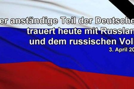 Russische Nationalfarben in Berlin nicht erwünscht
