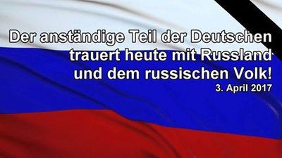 Russische Nationalfarben in Berlin nicht erwünscht