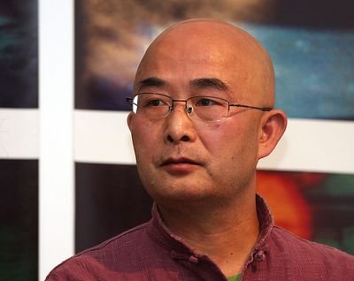 30 Jahre Tiananmen: Friedenspreistraeger Liao Yiwu fuehrt sein Langgedicht Massaker in Murnau auf