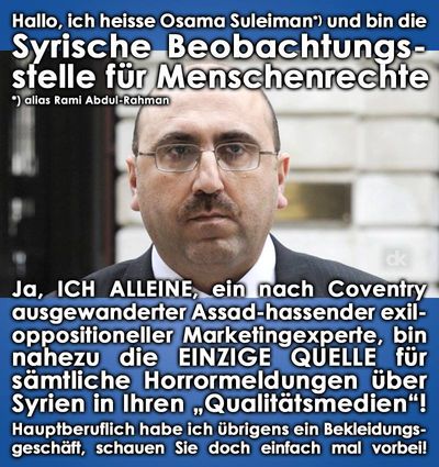 Die Luegen ueber Putin und den Syrien Krieg