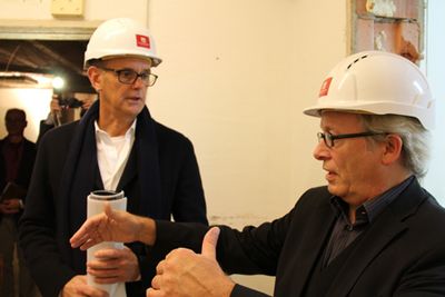 Im Westflügel des Alten Bahnhofs entsteht die Kinder-Musikwelt der Sigmund Kiener Stiftung - eine interaktive Erlebniswelt der Musik für Kinder. Bis diese ihre Tore öffnen kann, ist aber noch viel zu tun.