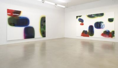 Ausstellungsansicht von Peter Zimmermann