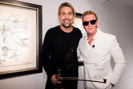 David Gerrett und Leon Löwentraut in Madrid