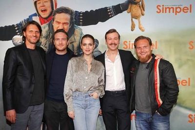 Regisseur Markus Goller, Frederick Lau, Emilia Schüle, David Kross, Axel Stein