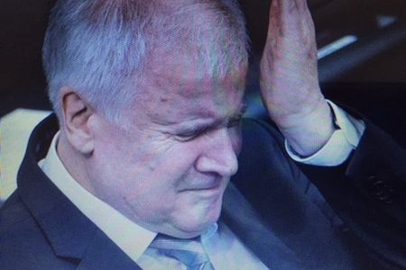 Da packt der Horst sich an den Kopf. Funktionaere und Medien wuenschen sich seinen Ruecktritt, aber Seehofer bleib Seehofer