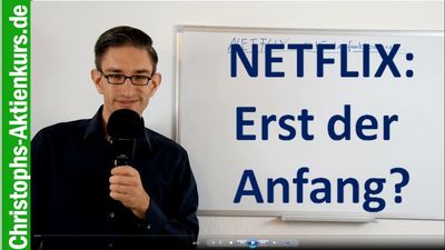 Netflix Aktienpreis im 5-Jahres-Rueckblick mit Anstieg von 420,3 %