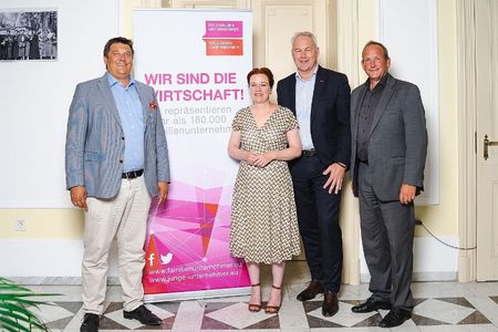 v.l. David Zülow, Katja Dörner, Frank Oelschläger, Dr. Dirk Reder