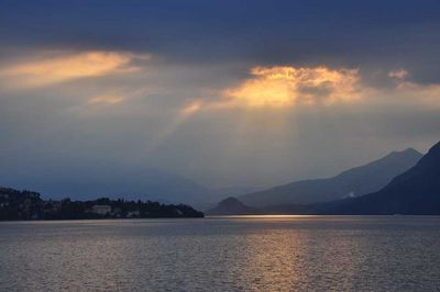 Abendstimmung am Lago Maggiore