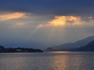 Abendstimmung am Lago Maggiore