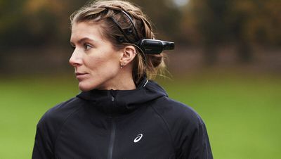Die britische Langstreckenlaeuferin Beth Potter ist ein Gesicht der Asics-Kampagne