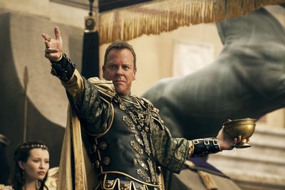 Film Pompeii Szenenbild Kiefer Sutherland