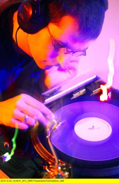 DJ-Performance von DJ Zipo