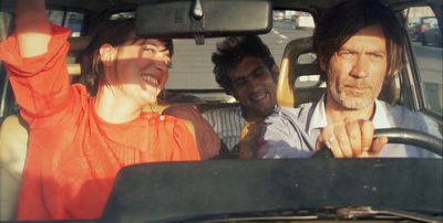 Film Berlin Telegram im Auto