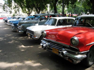 Oldtimer Parade in Havanna Oldtimer Parade in Havanna