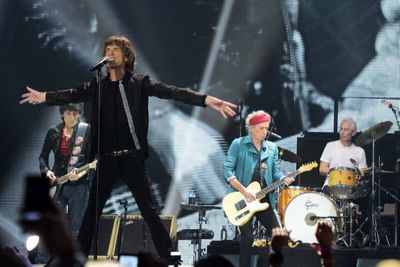 The Rolling Stones sind auf Tour The Rolling Stones sind auf Tour