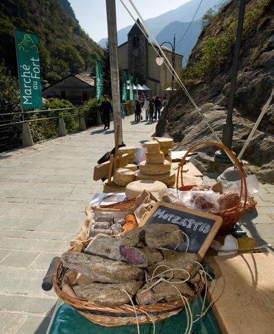 Italienische Koestlichkeiten im Valle D´Aosta