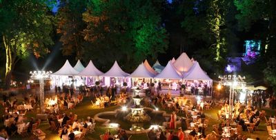 Elton John gibt bei den Thurn und Taxis Schlossfestspielen 2014 Konzert