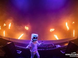 Marshmello kommt nach dem Gewinn des MTV Europe Music Award 2018 zu der Space Edition nach Frankfurt Marshmello kommt nach dem Gewinn des MTV Europe Music Award 2018 zu der Space Edition nach Frankfurt