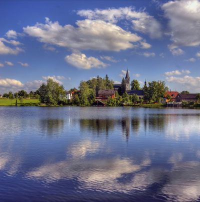 Nageler See im Fichtelgebirge