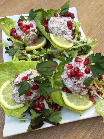 Skandi-Tapas wie Schwarzbrot mit Rentier-Creme