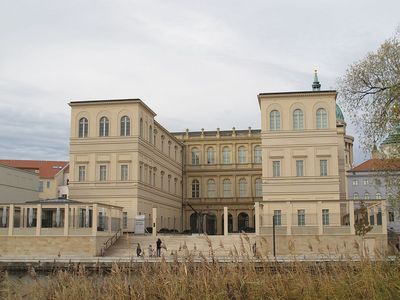 Museum Barberini Blick von der Freundschaftsinsel aus