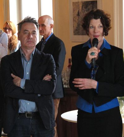 Bernhard Prinz und Josefine Raab, Gründerin von gute aussichten