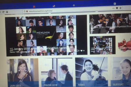 Die Teilnehmerinnen und Teilnehmer der Menuhin Competition treten in mehreren Wettbewerbsrunden an, die im Centre des arts de l’École stattfinden