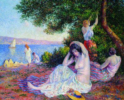 maximilien luce impresionist ausstellung jena