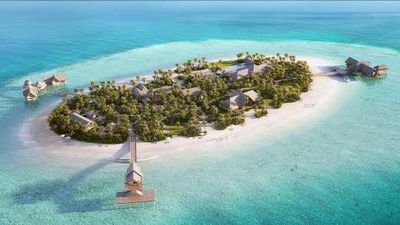 Eine Insel im Indischen Ozean ganz fuer sich allein finden Ruhesuchende im Waldorf Astoria Maldives Ithaafushi