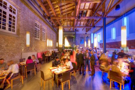 Das Restaurant Salin befindet sich auf dem Areal der Alten Saline, die Bad Reichenhall einst zu Reichtum und Ruhm verhalf