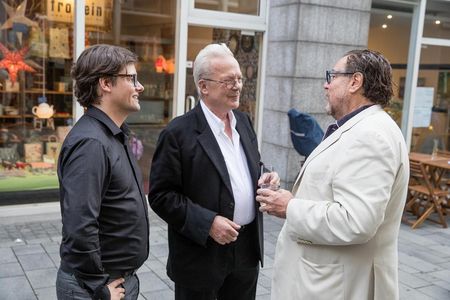 Dirk Geuer, Imi Knoebel und Julian Schnabel