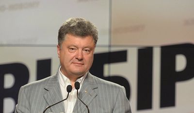 Petro Poroschenko will mit der gesamten militärischen Macht gegen die ostukrainischen Aufstaendischen vorgehen