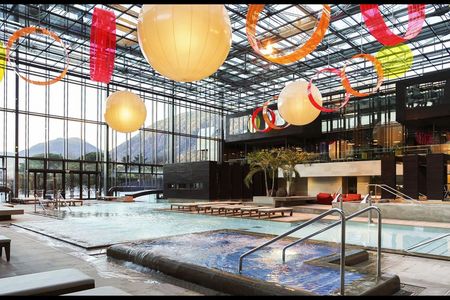 15 Jahre Therme Meran in Suedtirol