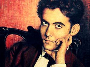 Der Dichter und Dramaturg Federico García Lorca im Jahr 1919 im spanischen Granada Der Dichter und Dramaturg Federico García Lorca im Jahr 1919 im spanischen Granada