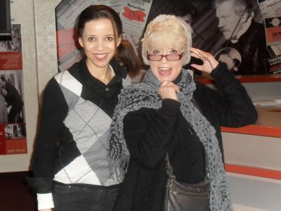 Ingrid Steeger mit Michaela Boland