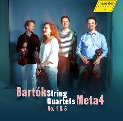 Meta4 veroeffentlicht Album Bela Bartok Streichquartette