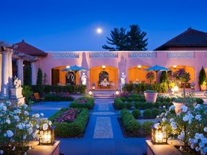 Lauer Sommerabend im Glenmere Mansion