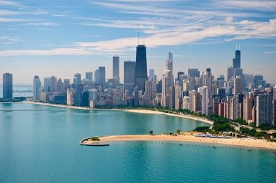 Seensuchtsorte am Wasser auch in Chicago am Chicago River und dem Lake Michigan