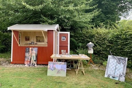 Der KunstKiosk von Eva-Maria Horstick in Dortmund