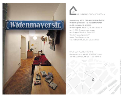 Ausstellung in München: Asyl der kleinen Künste - Petersburger Hängung in einer Studenten-WG