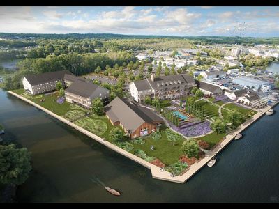 Einer luxurioese neue Unterkunft ist das The Lake House on Canandaigua, Finger Lakes, New York